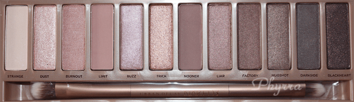 Urban Decay Naked Palette Review, Swatches, Video