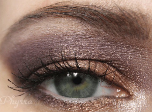 Makeup Geek Vanilla Bean, Nightlife, Sensuous, Galaxy, Drama Queen, Look