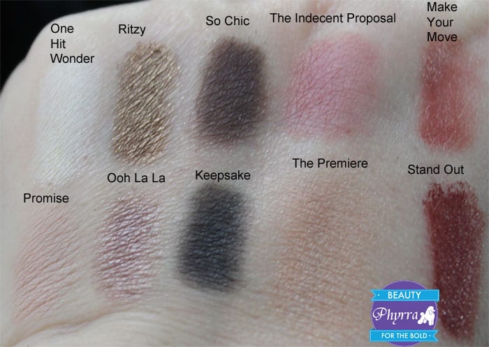 bareMinerals Perfect Ten Palette Review, Swatches, Video