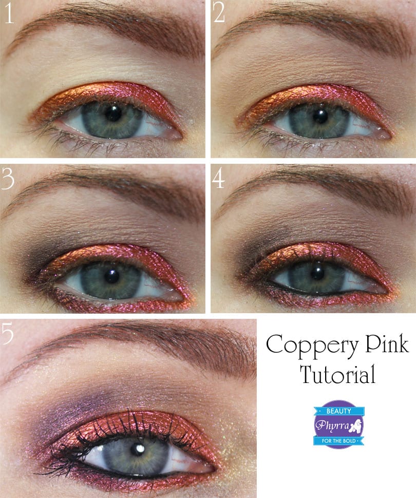 Inglot Coppery Pink 81 Makeup Tutorial