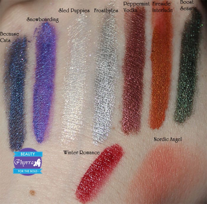 Fyrinnae Winter 2013 Review, Swatches, Video