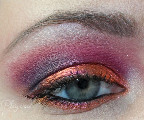 Wearing Inglot 81, 74, 483, 341, UD Strange, Venus