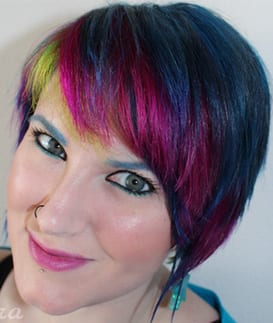 May Neon Peacock Hair