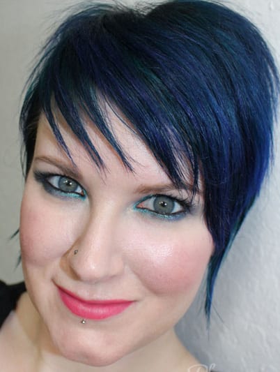 Dark Blue Pixie