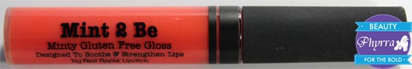 Red Apple Lipstick Fuzzy Navel Gloss Swatches Review