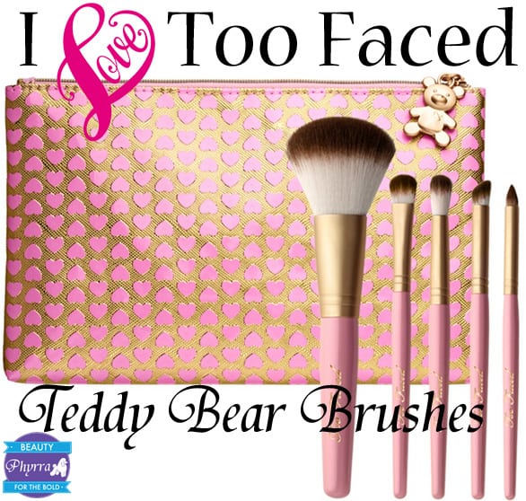 Too Faced Pro-Essential Teddy Bear Hair Brush Set Review