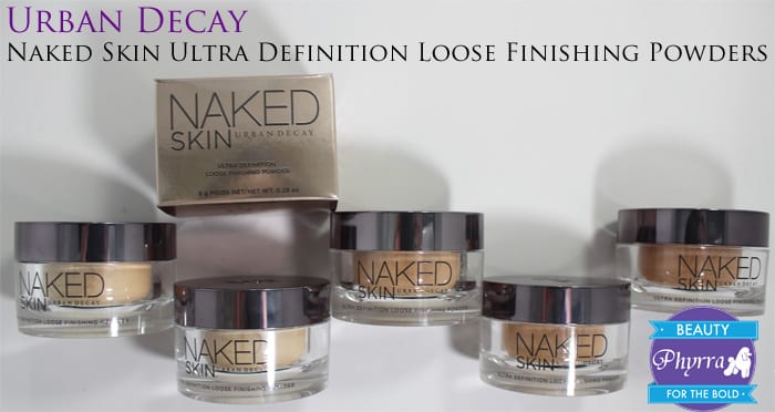 Urban Decay Naked Skin Ultra Definition Loose Finishing Powder Review, Swatches Video