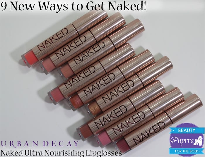 Urban Decay Naked Ultra Nourishing Lipglosses Review Video Swatches