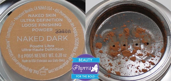 Urban Decay Naked Skin Ultra Definition Loose Finishing Powder in Dark