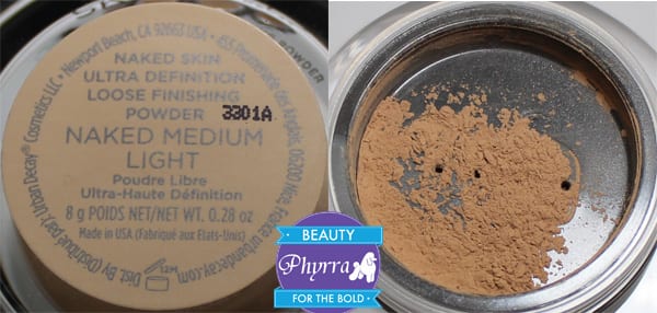 Urban Decay Naked Skin Ultra Definition Loose Finishing Powder in Medium Light