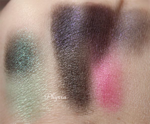 Whip Hand Cosmetics Eyeshadows Review Swatches