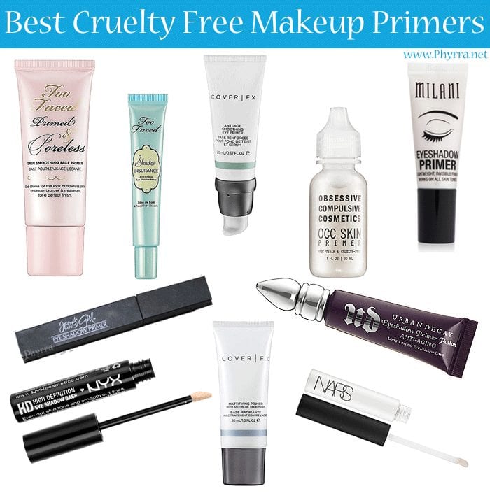 Best Cruelty Free Makeup Primers