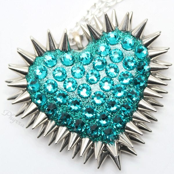 Bunny Paige Swarovski Spiked Heart Necklace Review