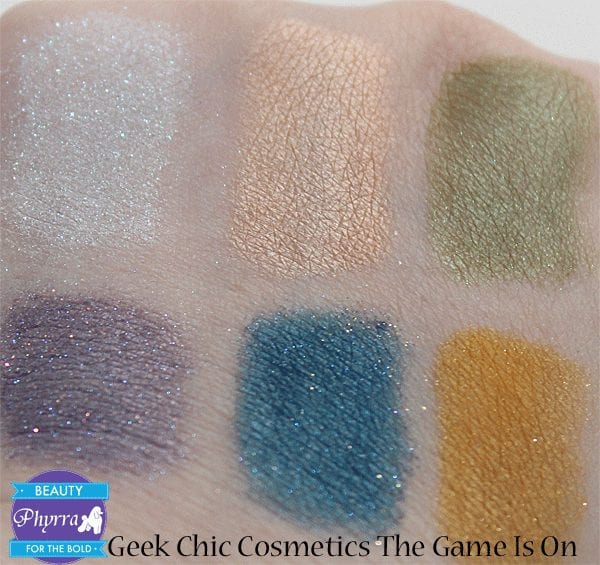 Geek Chic Cosmetics The Game Is On Review