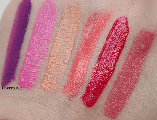Bodyography Electric Lip Slides Review Swatches