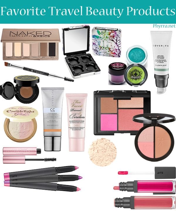Makeup Wars Favorite Travel Beauty Products