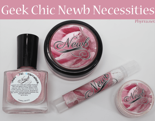 Geek Chic Cosmetics Newb Necessities Collection Review