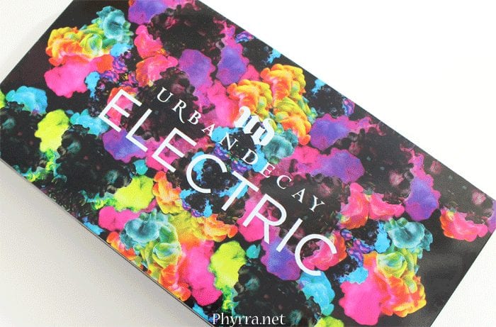 Urban Decay Electric Pressed Pigment Palette Review