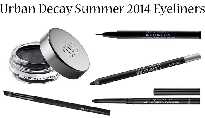 Urban Decay Summer 2014 Eyeliners Review