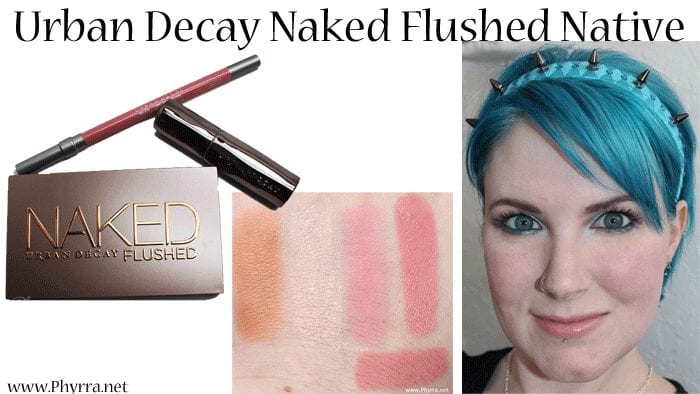 Urban Decay Naked Flushed Native Palette Review