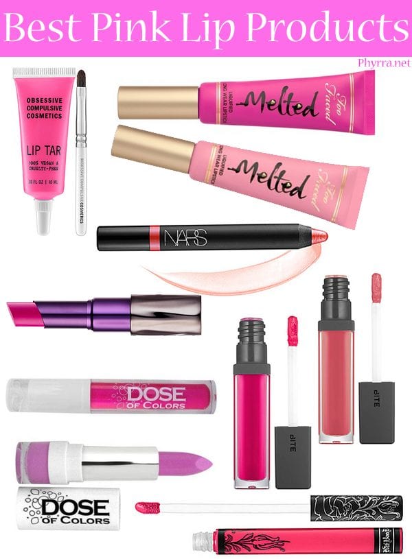 Top Ten Best Pink Lip Products
