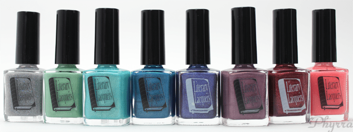 Literary Lacquers The Ultimate Outlaw Collection Review Swatches