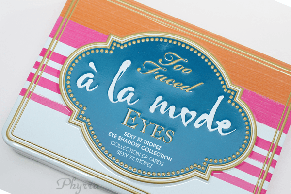Too Faced A La Mode Eyes Palette Review