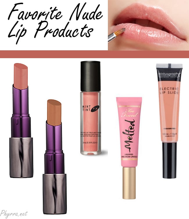 Makeup Wars Favorite Nude Lip Products