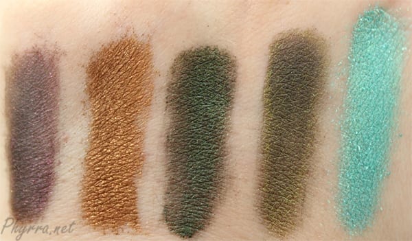 Fyrinnae Burlesque Collection Review and Swatches