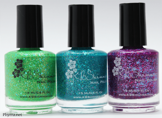 KBShimmer Early Summer 2014 Textured Polishes