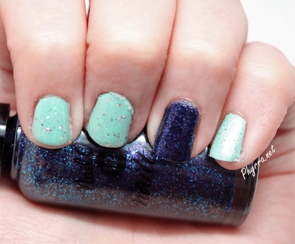 Nailtini Legitimint nail polish swatch review mani