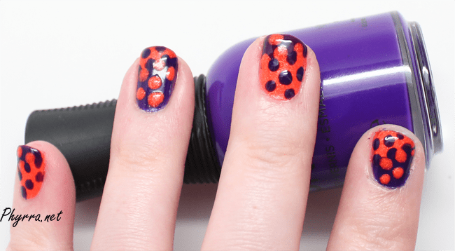 Orly Baked Interlocking Dots Mani