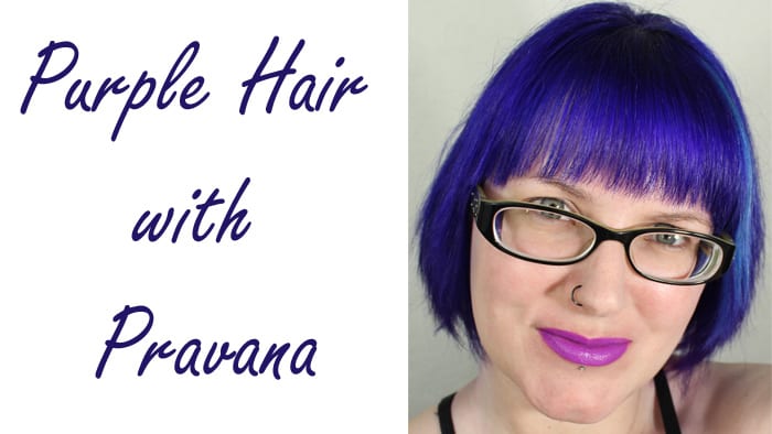 Purple Hair with Pravana