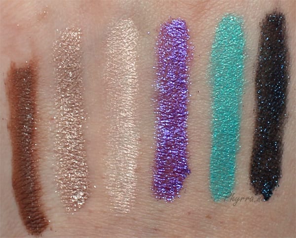 Colour Pop Swatches