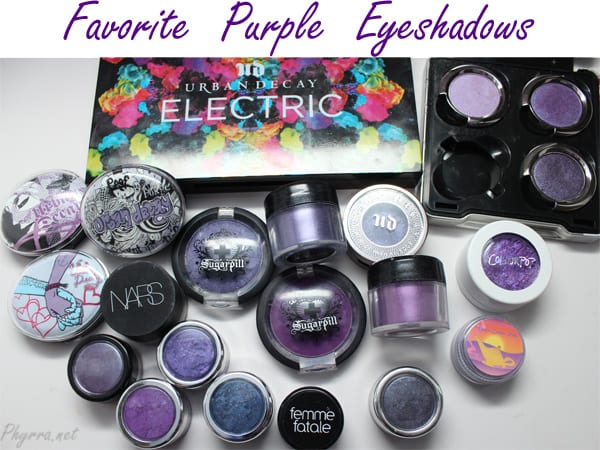 Makeup Wars Favorite Purple Eyeshadows