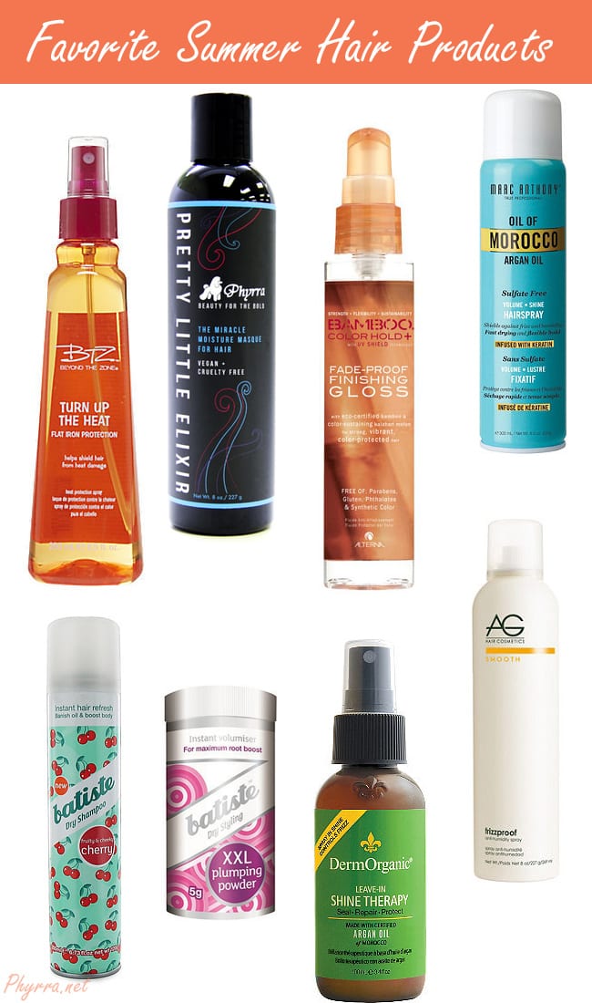 Makeup Wars Favorite Summer Hair Products