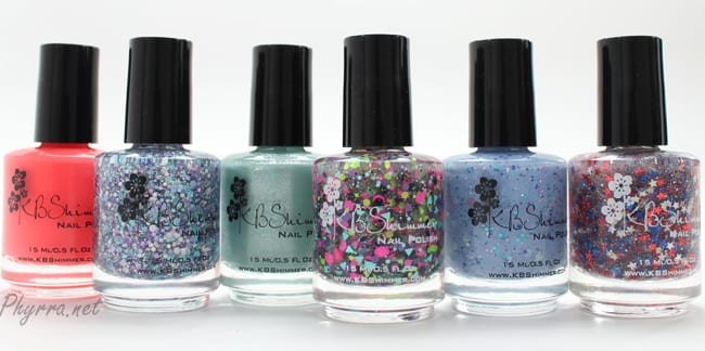KBShimmer Summer Collection Review