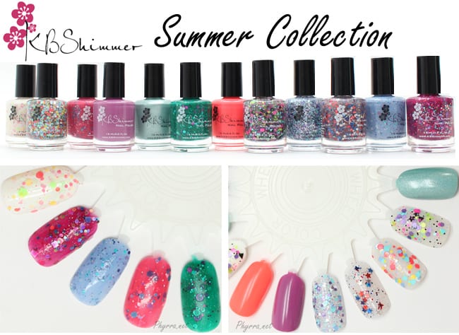 KBShimmer Summer Collection Review and Swatches