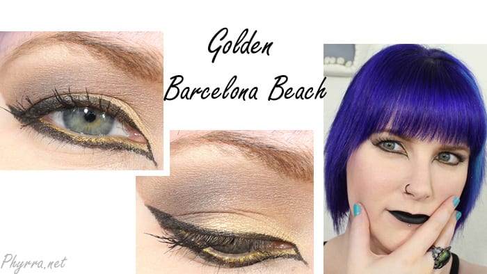 Makeup Geek Golden Barcelona Beach Tutorial