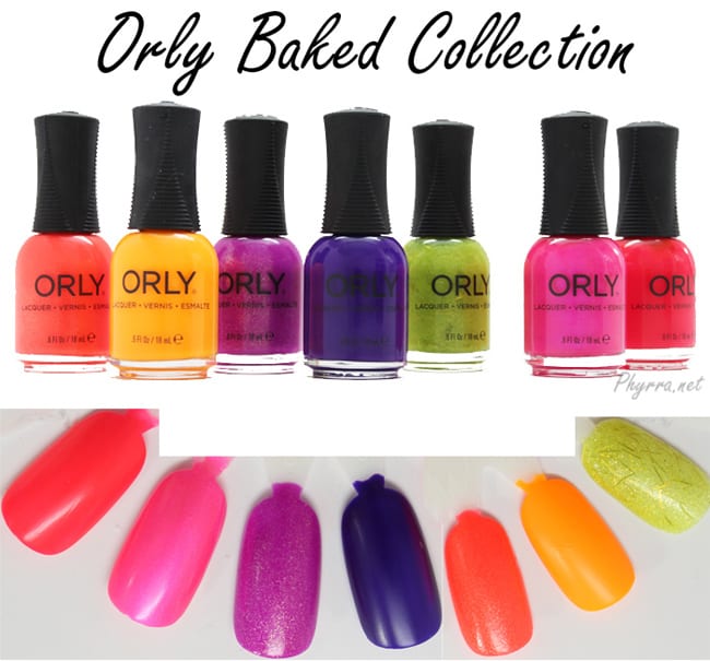 Orly Baked Collection Review and Swatches