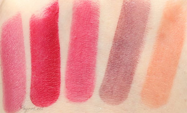 Rituel de Fille Forbidden Lipsticks and Enchanting Lip Sheers Swatches Review Video