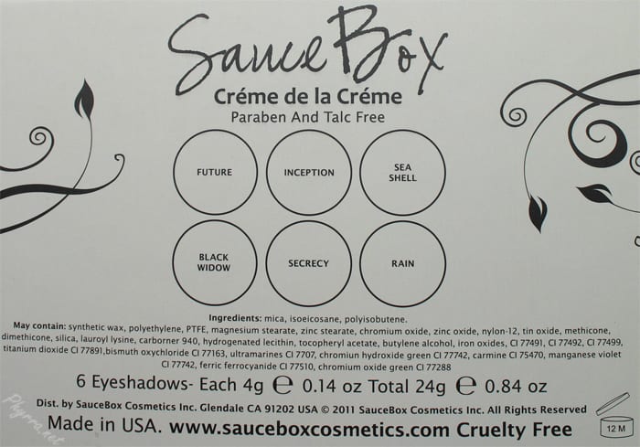 Saucebox Creme de la Creme Palette Review Swatches Video