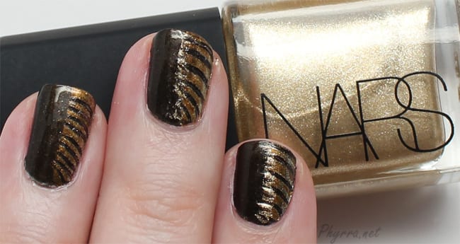 NARS Milos, Fearless, Gold Viper, Insidious Nail Polish Review