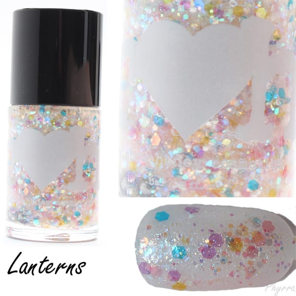 Rainbow Honey Lanterns Swatch