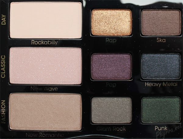 Too Faced Rock n' Roll Palette Review Swatches Video