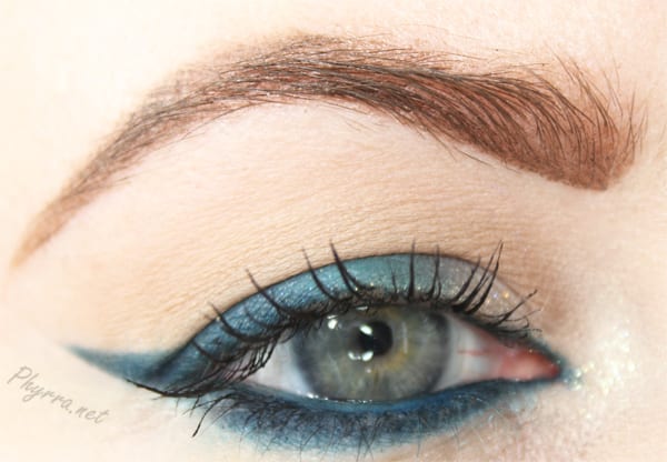 Teal Cat eye Tutorial