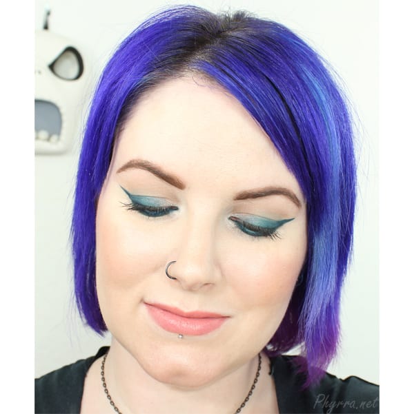 Teal Cat eye Tutorial