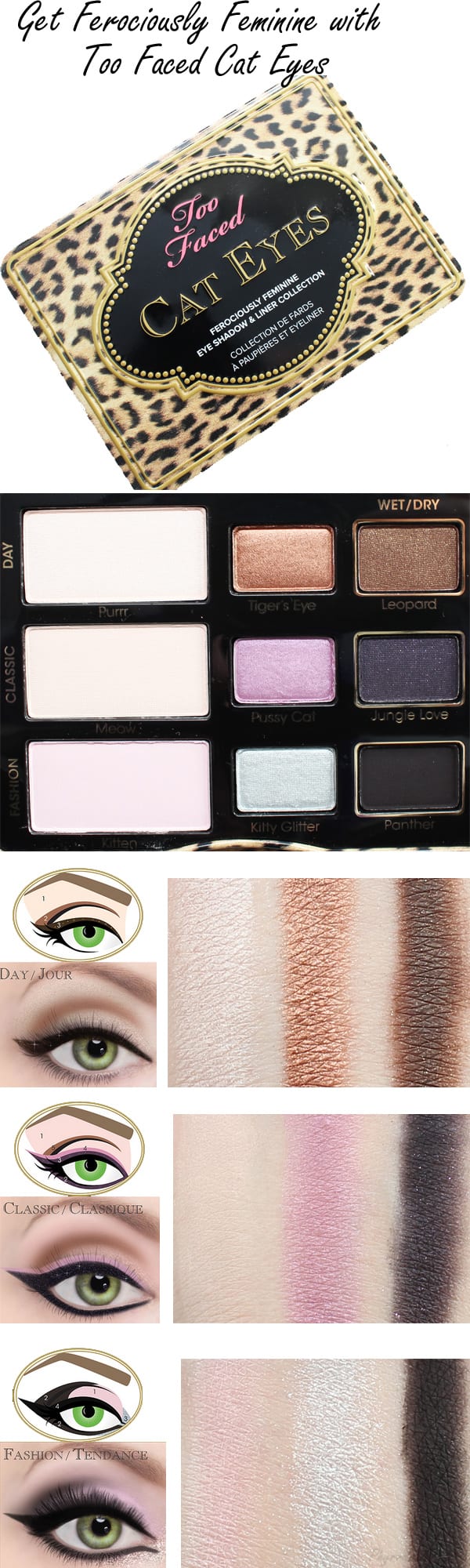Too Faced Cat Eyes Palette Review Video Swatches