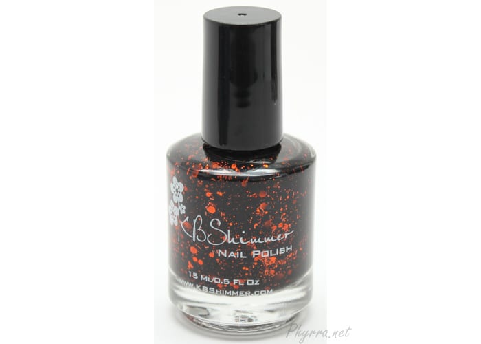  KBShimmer You Go Ghoul! Nail Polish 0.5 Oz Full Sized Bottle :  Orange And Black Glitter Nail Polish : Beauty & Personal Care