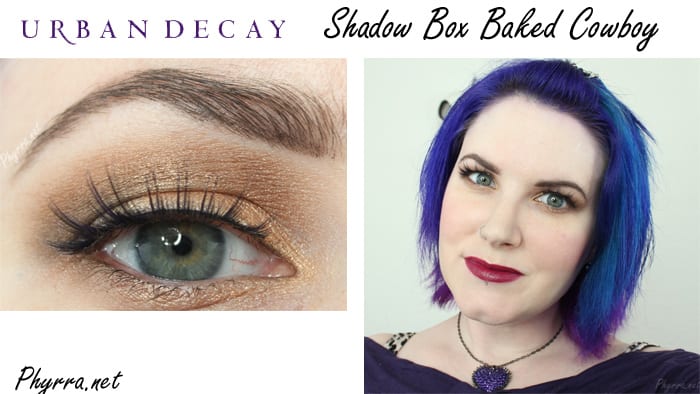 Urban Decay Baked Cowboy Tutorial